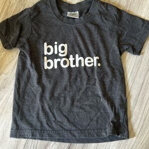 Big Brother Kids T-Shirt - Black size 2T